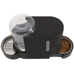 Distributeur Croquettes & Eau Duplo M-Pets 1.3 Kg/3l