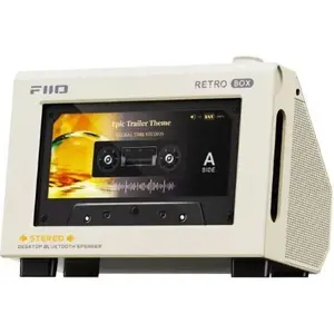 FiiO Retro Box (10.50 h), Enceinte Bluetooth, Blanc pas cher