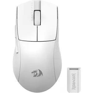 Redragon M916W-PRO-4K K1NG (Sans fil, Filaire), Souris, Blanc pas cher