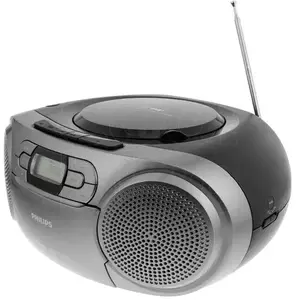Philips CD-Soundmachine avec lecteur CD et cassette - AZB600/12 - Arge... pas cher
