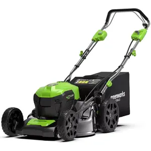 Tondeuse tractée GREENWORKS 40V - Coupe de 46cm - Sans batterie ni cha...