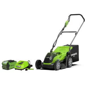 Greenworks 40 volt accu maaier pas cher