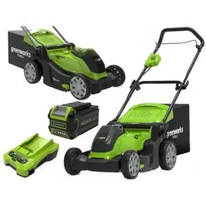 Greenworks-Grasmaaierset-2-in-1-40-V-41-cm pas cher