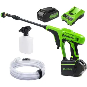 Greenworks, Nettoyeur haute pression, 24V Myjka ci nieniowa G24PWK4 - ... pas cher