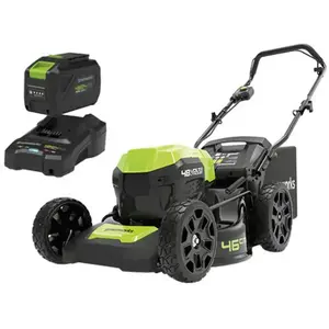 Accu elektrische grasmaaier Greenworks G48LM46 48V - 46 cm - Accu 8/4A...