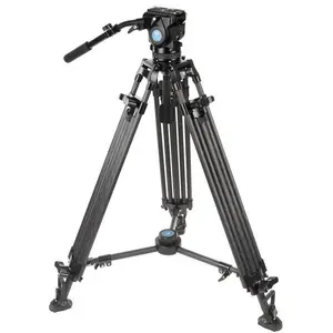 Sirui BCT-2203+BCH-10 Trépied Broadcast avec rotule vidéo (Métal), Tré... pas cher