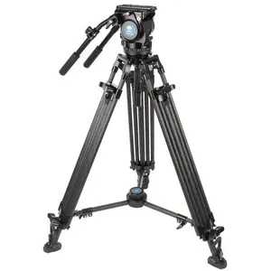 Sirui BCT-2203+BCH-20 Trépied Broadcast avec rotule vidéo (Métal), Tré... pas cher