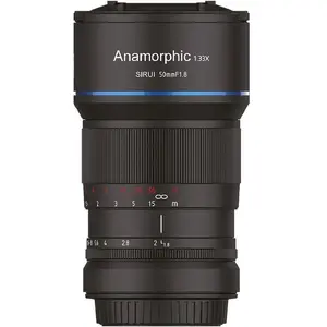 Comparateur de prix : SIRUI Objectif Anamorphique 50mm f / 1.8 1.33x APS-C (Monture M4/3)