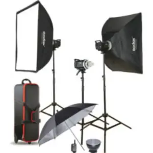 Godox MS200-D kit flash 3 torches 200 Ws pas cher