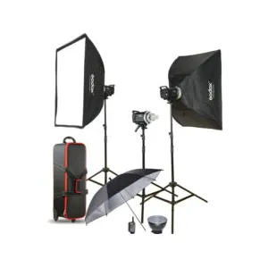 Godox MS200-D kit flash 3 torches 200 Ws pas cher