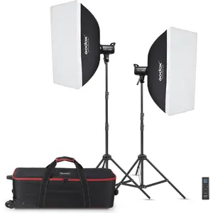 Godox SL100Bi 2-Light Kit (éclairage de studio), Lumière continue pas cher