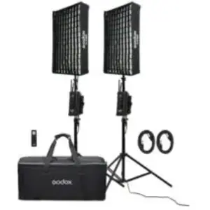 Comparateur de prix : GODOX FL100 Kit de 2 lumières LED flexibles 100 W