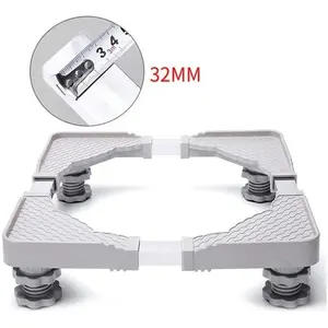 Support de base réglable universel pour lave-linge réfrigérateur accessoires pas cher