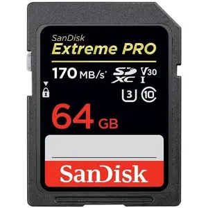 SanDisk SD Carte Mémoire 64Go Extreme Pro SDHC SDXC UHS-I Classe 10 17... pas cher