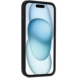 Audi - synthetisch - leren hoesje met MagSafe voor iPhone 15/14/13 - zwart pas cher
