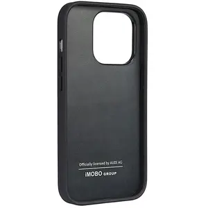 Audi Coque De Téléphone Synthetic Leather Iphone 14 Pro 6.1 Autpupcip14pttd1bk pas cher