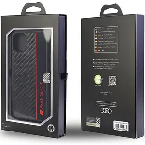 Audi Coque De Téléphone Iphone 11/xr 6.1´´ Aus-tpupcip11-r8/d1-bk pas cher