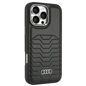 Audi Cuir Synthétique MagSafe iPhone 16 Pro Max 6.9" czarny/black hard... pas cher