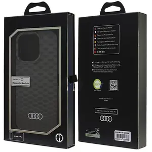 Coque Audi iMobo IML Stitching Pattern Noir pas cher