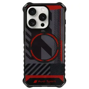 Audi Coque De Téléphone Iml Sport Iphone 15 Pro Max 6.7 Auimlmip15pmrsqd2bk pas cher