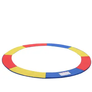 SONGMICS ø 244 cm Coussin de protection pour Trampoline en PVC Bleu La... pas cher