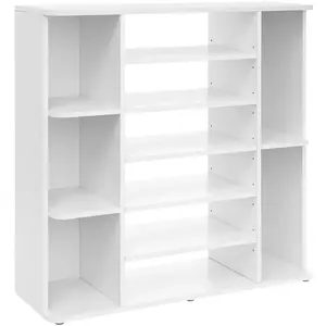 VASAGLE Meuble rangement blanc LBC05WT pas cher