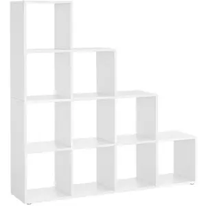 VASAGLE etagère home - 129.5 x 129.5 x 29 cm - marron