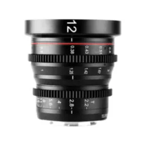 Meike 12mm T2.2 monture micro 4/3 objectif vidéo pas cher