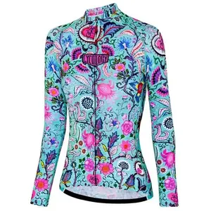Cycology Maillot à Manches Longues Secret Garden Lightweigt pas cher
