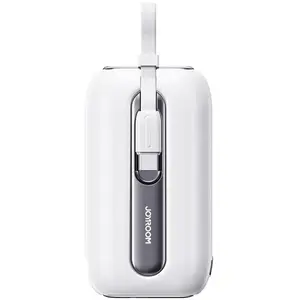Batterie externe Type-C Type-C, Lightning, 10 000 mAh, 12 W - JoyRoom Colorful Series (JR-L013) - Blanc pas cher