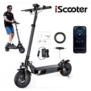 Trottinette Électrique Pliable 10 iscooter W9 Autonomie 35-45km Trotti...