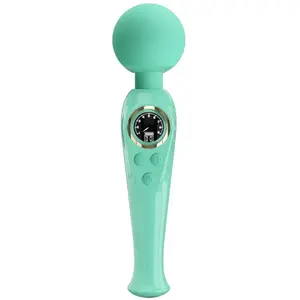 Pretty Love - Skyler - Wand Vibrator - Met LCD Display - Turquoise