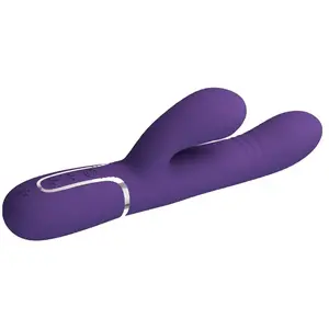 PRETTYLOVE Mariana Vibrator 4 In 1 Silicone Purple