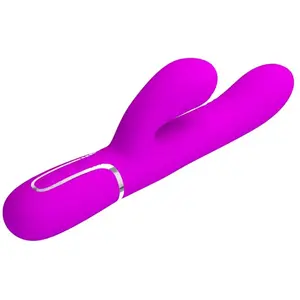 PRETTYLOVE Mariana Vibrator 4 In 1 Silicone Fuchsia
