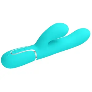 PRETTYLOVE Mariana Vibrator 4 In 1 Silicone Turquoise