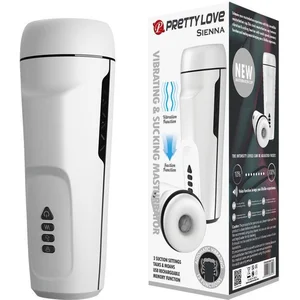 Comparateur de prix : Pretty Love Sienna - Automatisch Vibrerende Masturbator - Met Toegevoegde Kreunfunctie Zuigkracht en Instelbare Vibraties