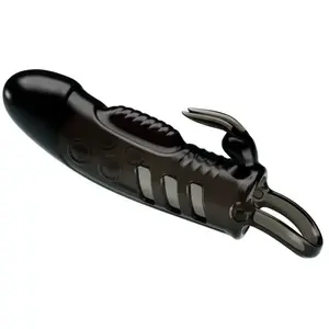 PRETTY LOVE | Pretty Love Sloane Penis Sleeve Rabbit BlackVendu pargaystore