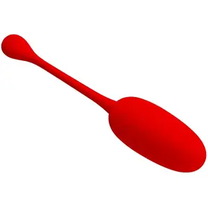 PRETTYLOVE Knucker Vibrating Egg Red