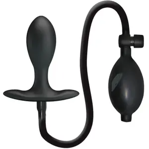 PRETTY LOVE - OPBLAASBARE ANAALPLUG ZWART | BUTTPLUG | ANAAL POMP | SEKSSPEELTJES VOOR KOPPELS | SEX TOYS VOOR KOPPELS | SEKSSPEELTJES VOOR VROUWEN | SEX TOYS VOOR VROUWEN