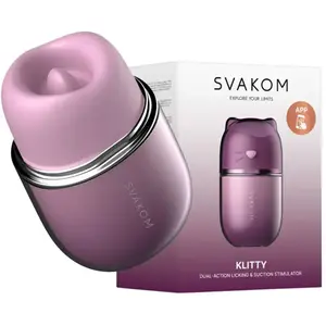 Svakom - Klitty - Likkende & Zuigende Clitoris Stimulator - Dusty Lave...Vendu parbol
