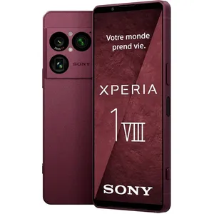 Sony Xperia 1 VIII 5G Smartphone (12+512Go) - Rouge Grenat pas cher