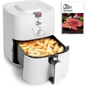 UTEN Friteuse à Air Électrique 4L,1500W Air Fryer avec Minuteur,Paniers Antiadhésifs,Friteuse À Air Multifonction pas cher