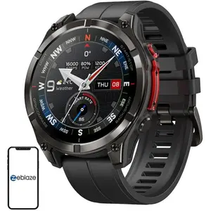 Zeblaze Montre connectée Stratos 4 Pro (noire), Montre connectée pas cher