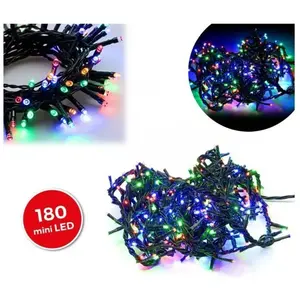 Mediawave Store - 499111 Mini-lumières de Noël multicolores 180 led 8 ... pas cher