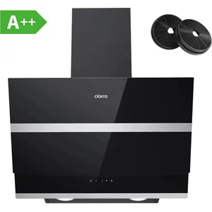 Ciarra - Hotte Aspirante 60cm app Contrôle 650m3/h Booster a+++ Recycl... pas cher