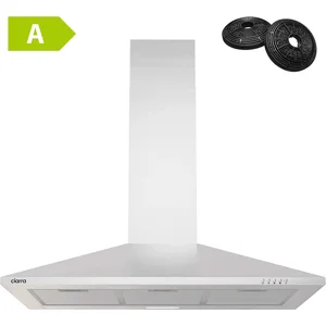 Ciarra - Hotte Murale 90cm a++ 370 m3/h 2pcs Filtre Charbon 3 Vitesses... pas cher