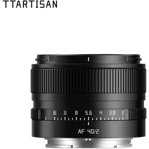TTArtisan AF 40mm F/2 Sony E-mount zwart pas cher