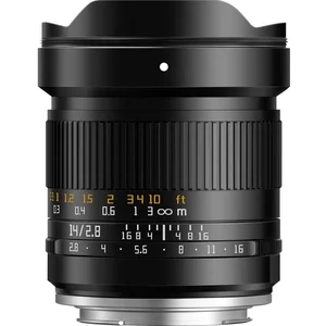 TTArtisan 14mm F2.8 Nikon Z (Nikon Z, Plein format), Objectif, Noir pas cher