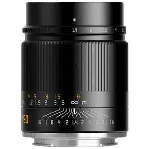 TTArtisan 50mm/F1.4 Canon RF mount Black pas cher