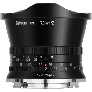 TTArtisan TT Artisan - Cameralens - 7,5 mm F2.0 APS-C voor M43-vatting pas cher